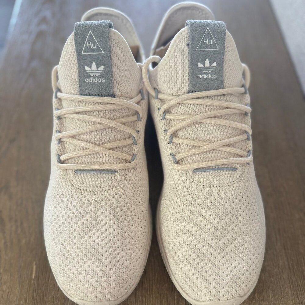 Adidas Tennis Hu Pharrell Chalk White - Size 9